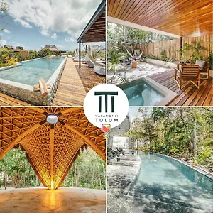 Tropical Oasis With Plunge Pool & Peaceful Garden - Mira Luna 131c Tulum
